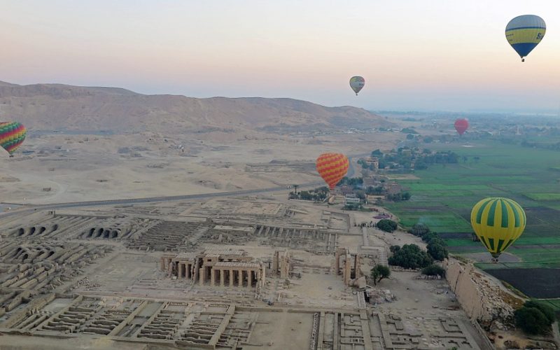 Údolí králů jako nejnavštěvovanější místo Egypta